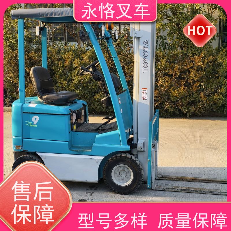 永恪叉车出租 丰田1.5吨三支点两节门架 5.5米2018年车 多年行业经验