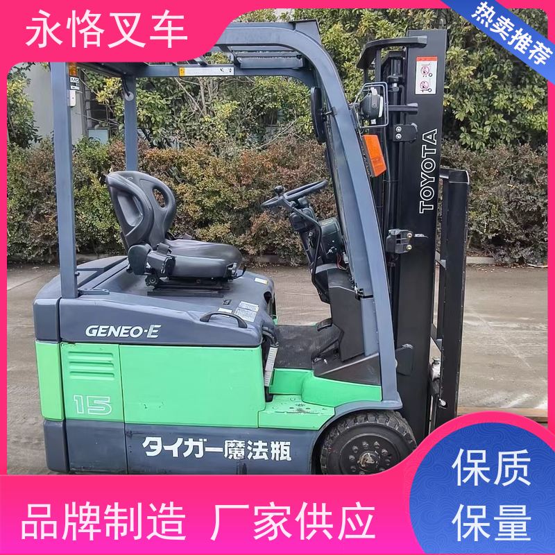 永恪叉车出租 丰田8F1吨三门架 4.7米日本原装进口带侧移 搬运强