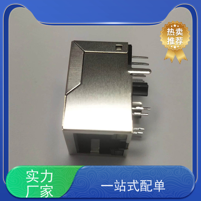 千兆网口RJ45 工业以太网 水晶头 RA19013G08GA 电信光纤端口