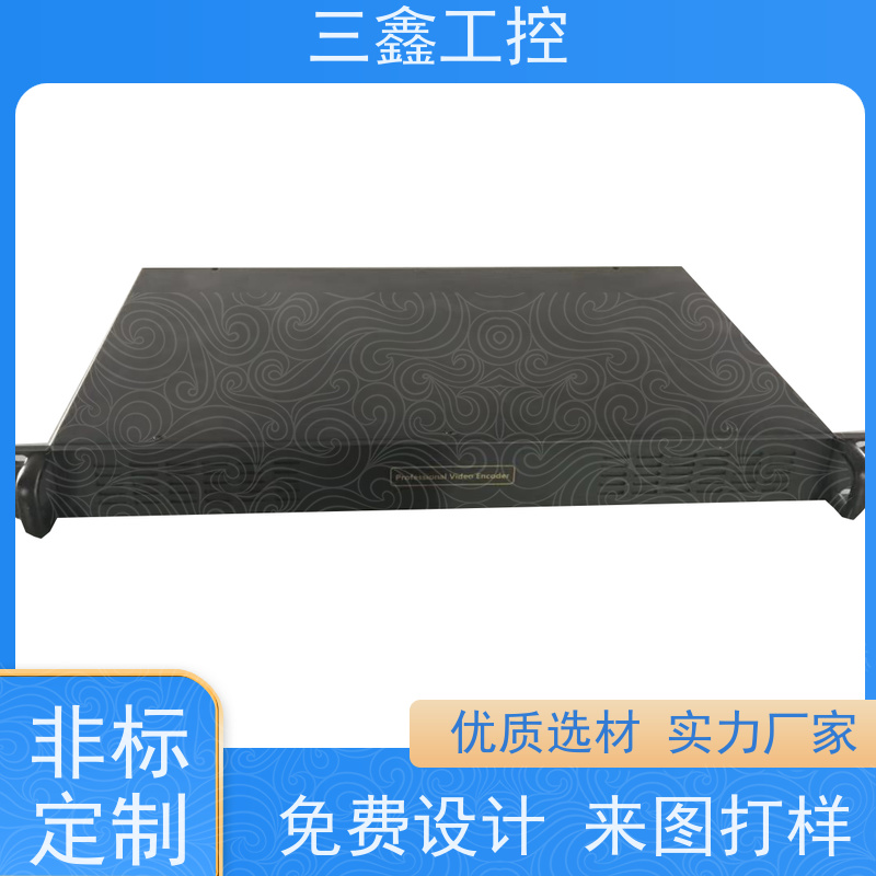 非标定制1U工业铝机箱 锂电池机柜 可按色版订做