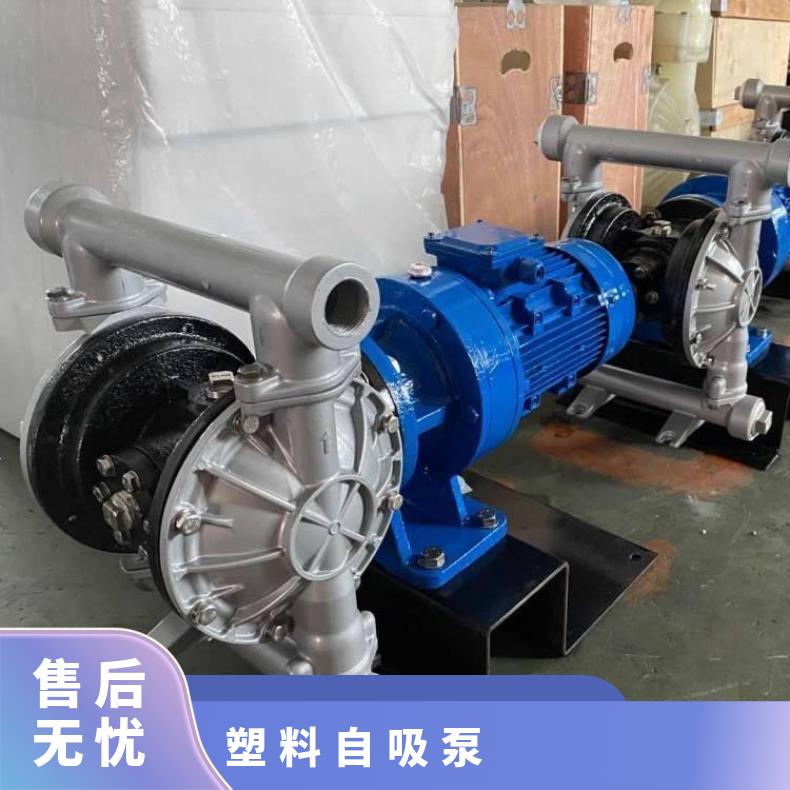 QBY-100 塑料气动隔膜 0m 边立式 不阻塞 电动 污水泵、杂质