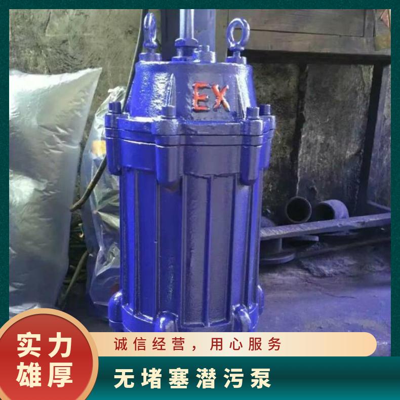 80WQR50-73 无堵塞潜污 100QW65155.5 排污泵 不阻塞 10m~60m