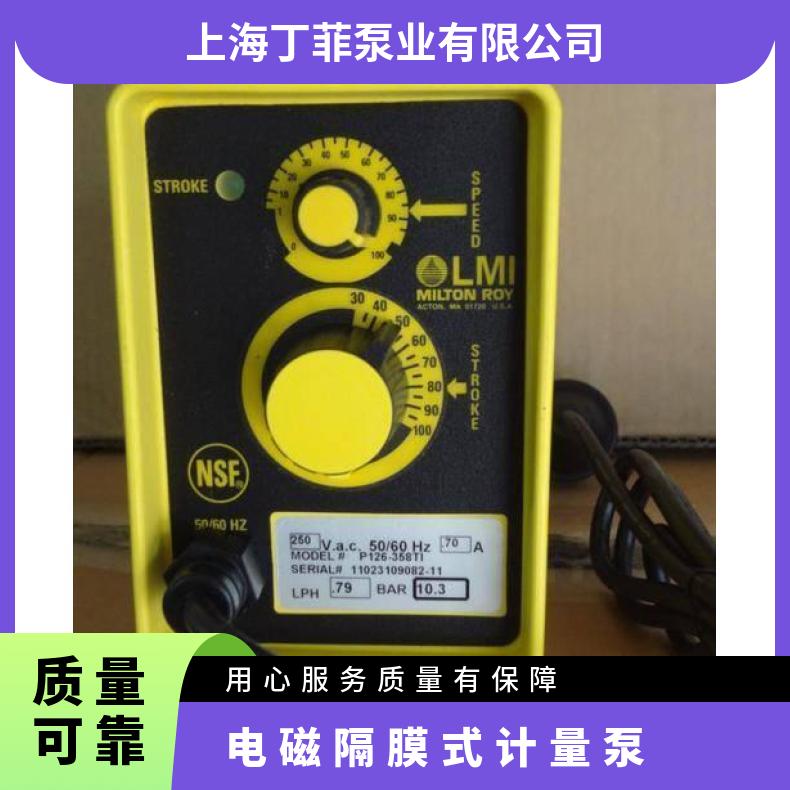 B916-393TI 电磁隔膜 加药计量泵 电动 10m~60m 不阻塞 卧式