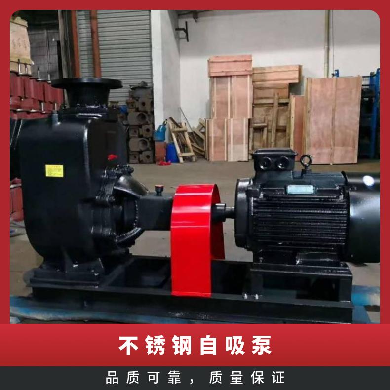 ZX80-4317 不锈钢防腐泵 电动 50kg 卧式 不阻塞 自吸清水泵