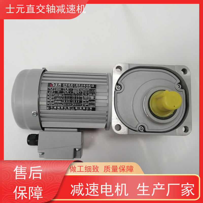 士元SHIYUAN 搅拌设备 直交轴减速电机 空心轴法兰安装 省时省心