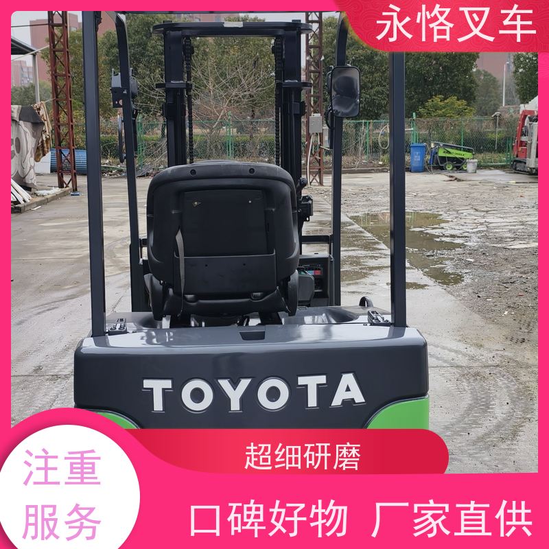 永恪叉车出租 丰田8F1吨三门架 6米中钢带侧移日本原装进口 现场试车