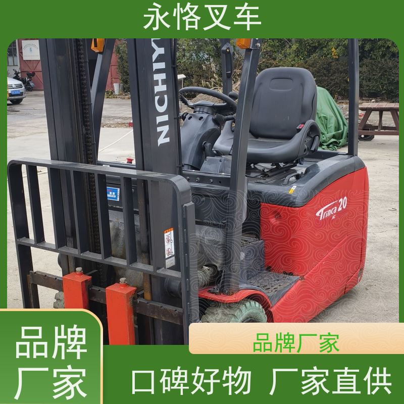 永恪叉车出租 力至优1.5吨牵移试两节门架 5.5米2018年车 现场试车
