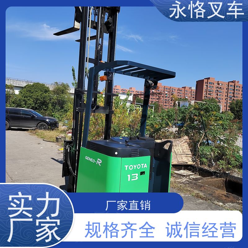 永恪叉车出租 丰田1.8吨三支点两节门架 5.5米2018年车 一手货源