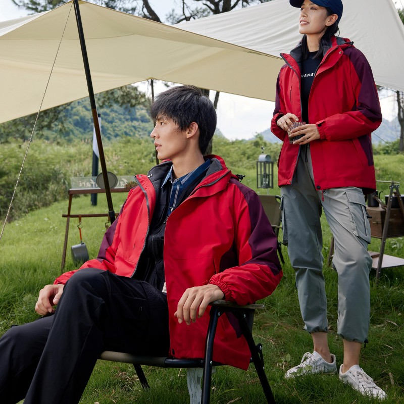 锦丹 肇|庆 三合一冲锋衣 工作服秋冬季团队服加厚工装 免费印LOGO