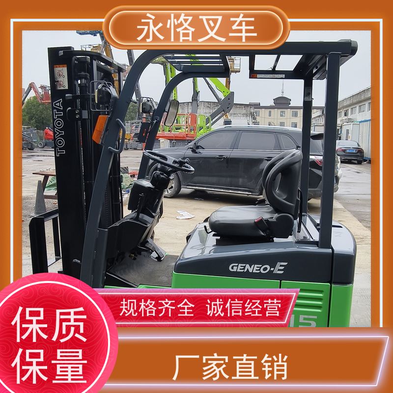 永恪叉车出租 丰田8F1吨三门架 日本原装进口高配版车型 全国配送