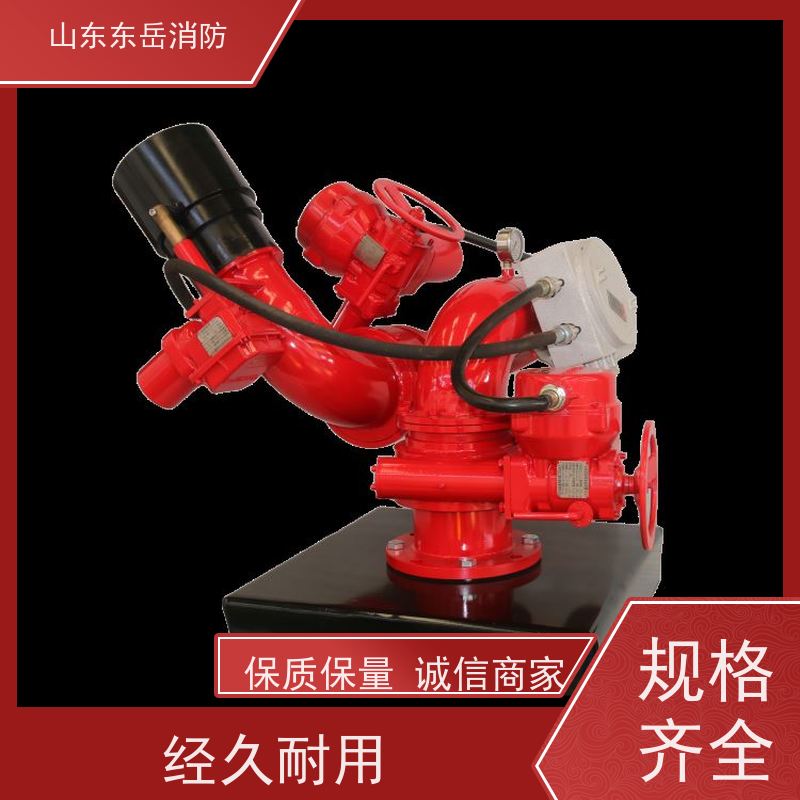 电动泡沫炮厂家供应大流量泡沫水两用消防炮 PLKD10/64G 不锈钢炮体