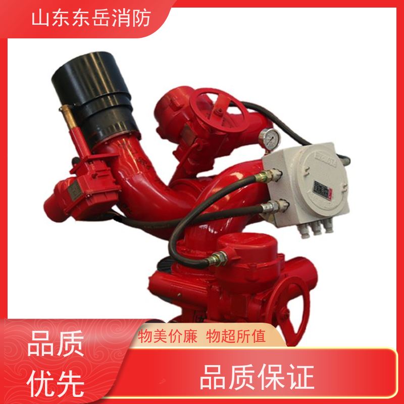 工矿厂区用工业消防电动消防炮PSKD10/50W 带遥控器主机远程可视化