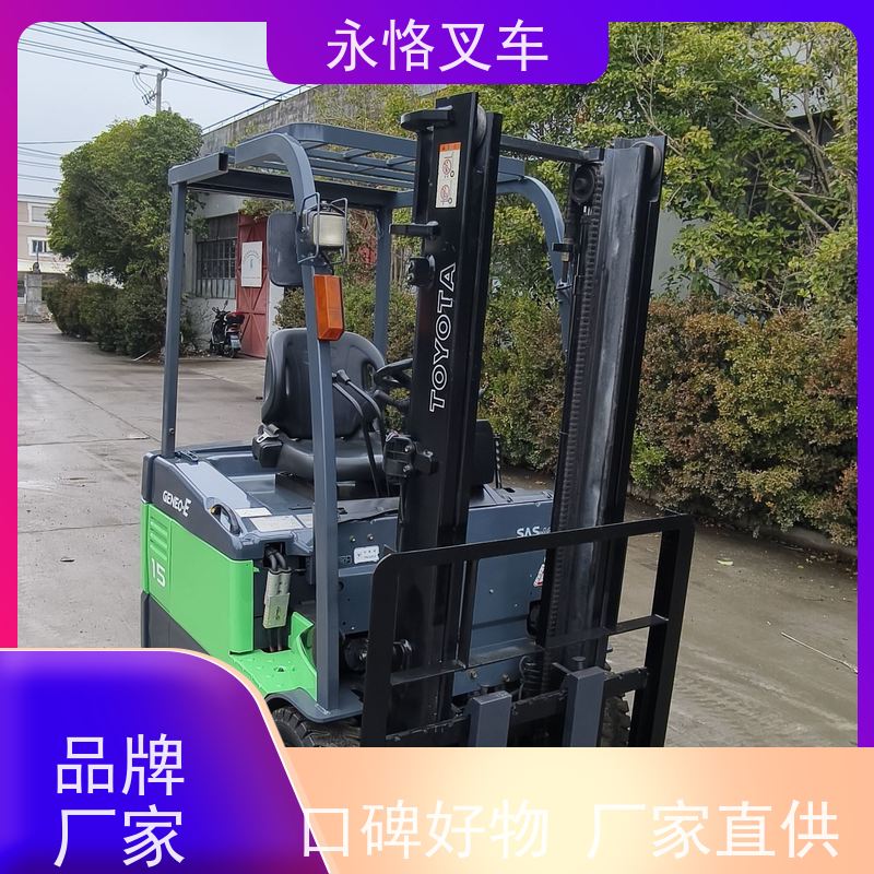 永恪叉车出租 丰田8F1吨三门架 5.5米2018年车 原装原动