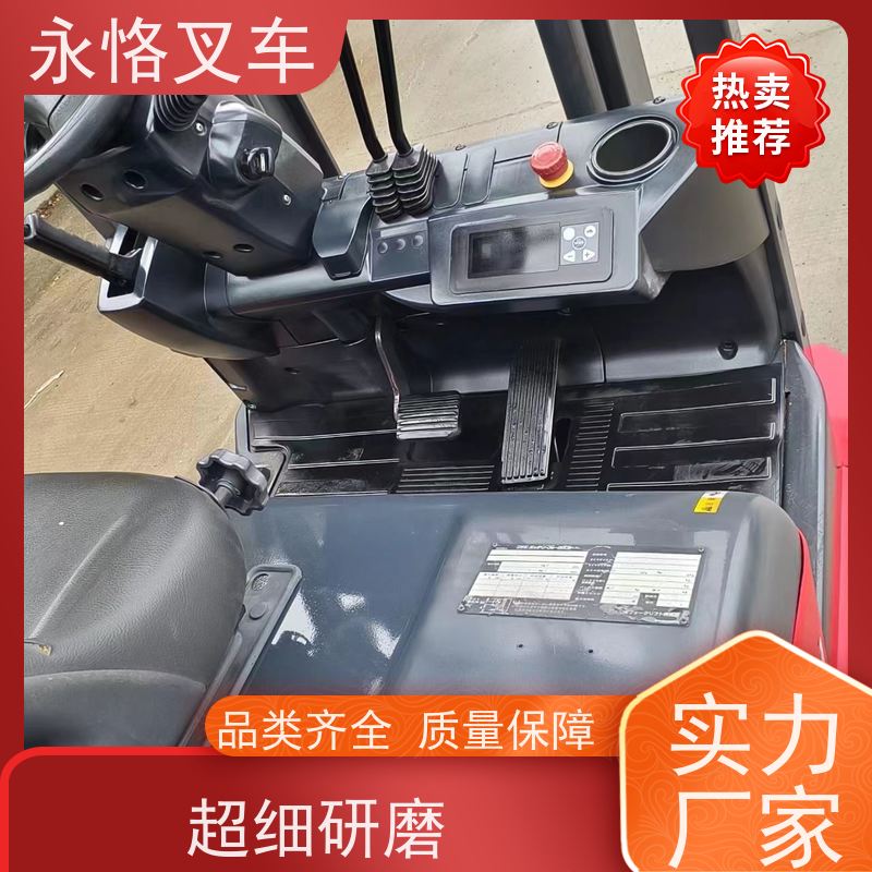 永恪叉车出租 丰田8F1吨三门架 5.5米2018年车 现场试车