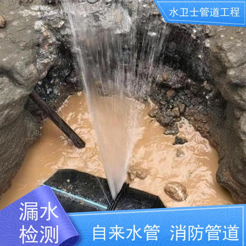 上海崇明区 减低损失 防水补漏园区喷淋管道 检测漏水