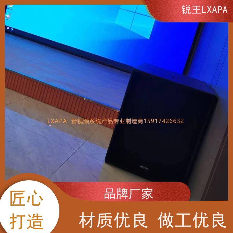 锐王LXAPA 线阵音箱 低音浑厚强劲 无线会议音柱 室内外舞台音响扩声