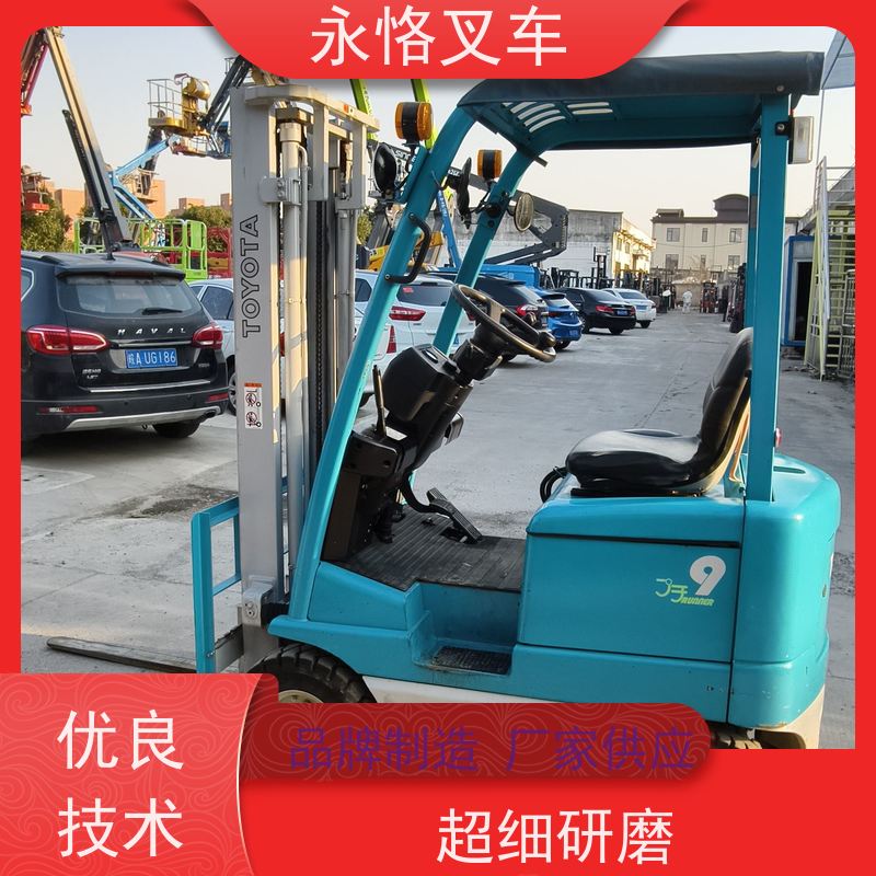 永恪叉车出租 丰田1.5吨牵移试两节门架 5.5米2018年车 厂家供应