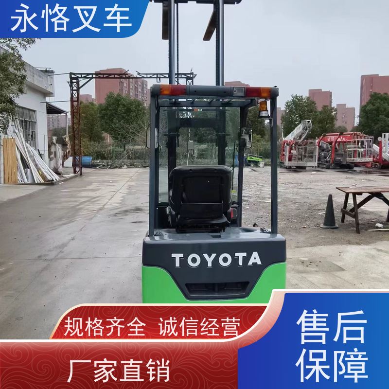 永恪叉车出租 丰田7FDE1吨三支点两节门架 5.5米2018年车 全国配送