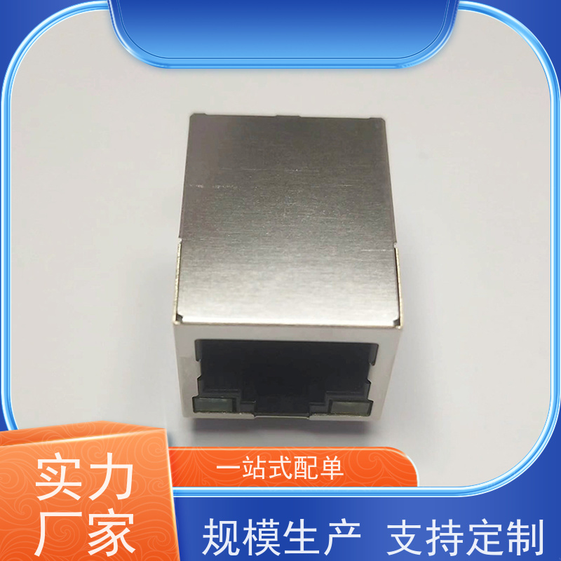 百兆网口RJ45 连接头 RA19013G08GA型号 可接受订货 数据传输端口