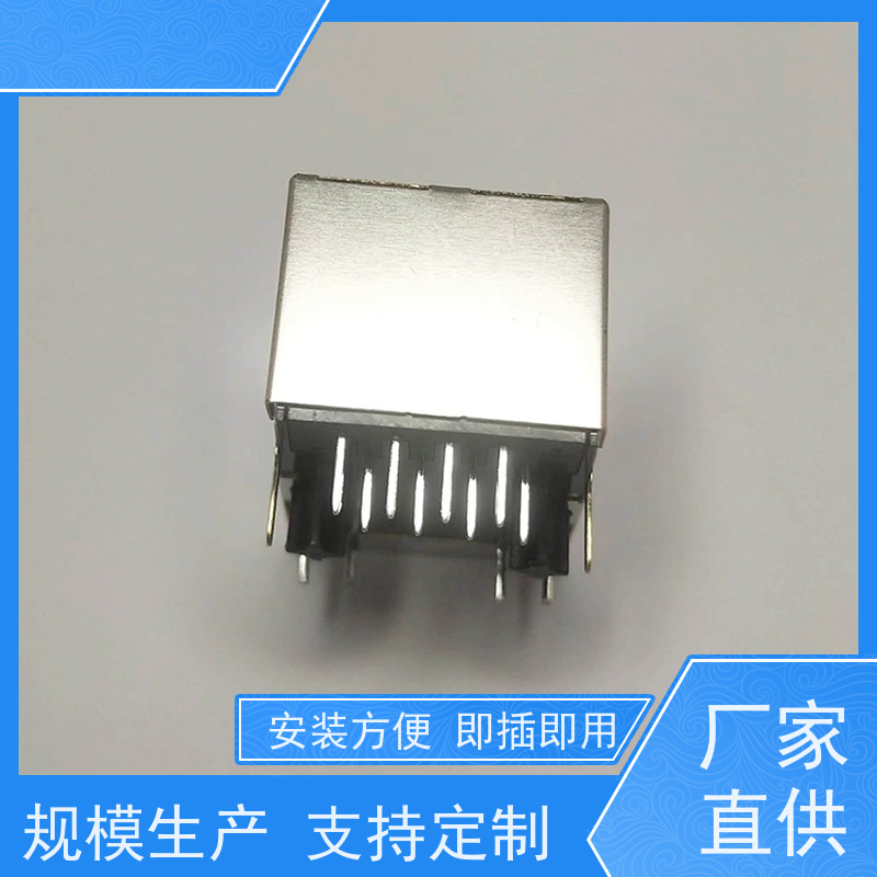 永利泰 网络连接器 RA19013H02GA型 180度 工业以太网