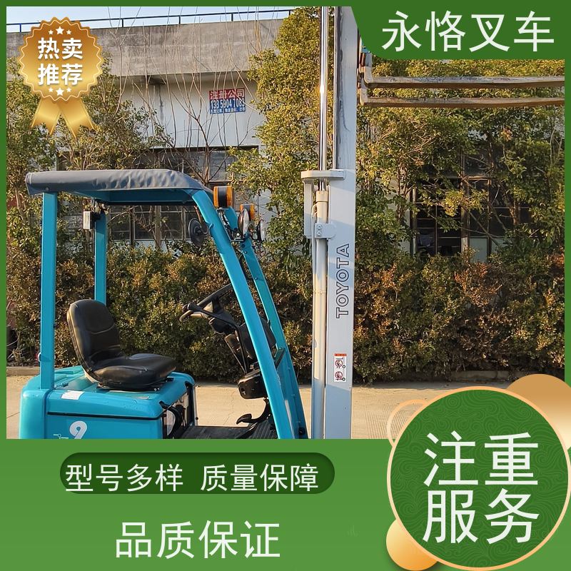 永恪叉车出租 丰田8F1吨三门架 3米日本原装进口三支点 搬运强