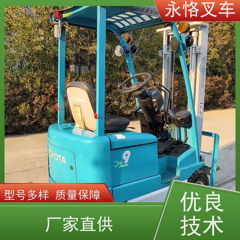 永恪叉车出租 丰田8F1吨三门架 4.7米日本原装进口带侧移 现场试车