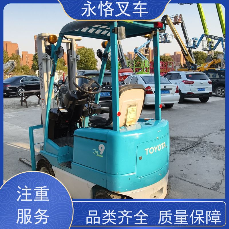 永恪叉车出租 两节门架三米带调剧叉2019年 电动液压搬运车 现场试车