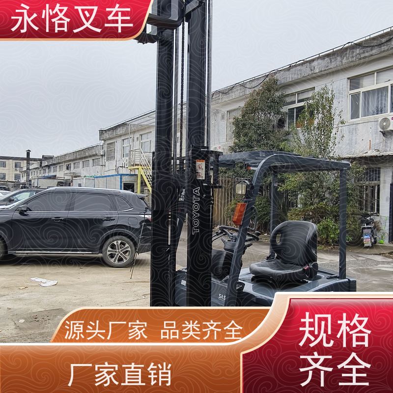 永恪叉车出租 丰田8F1吨三门架 5.5米2018年车 操作简单