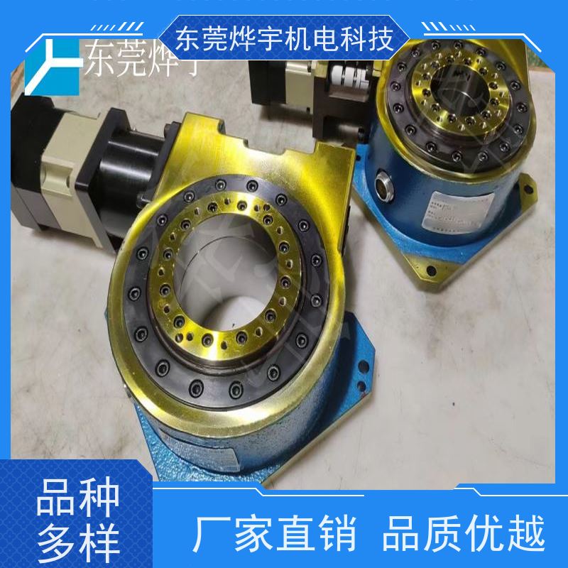 SUNKING 215H 1000KG重载任意角度分割 伺服中空旋转平台 超薄大力