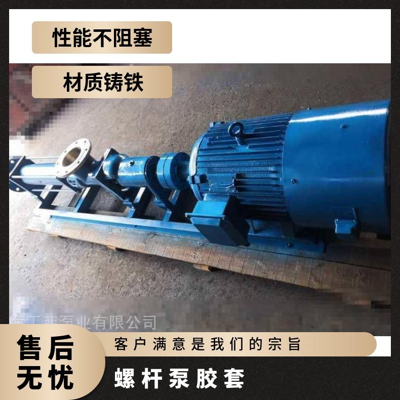 不锈钢污泥螺杆 配件 不阻塞 边立式 排污泵 电动 10m~60m