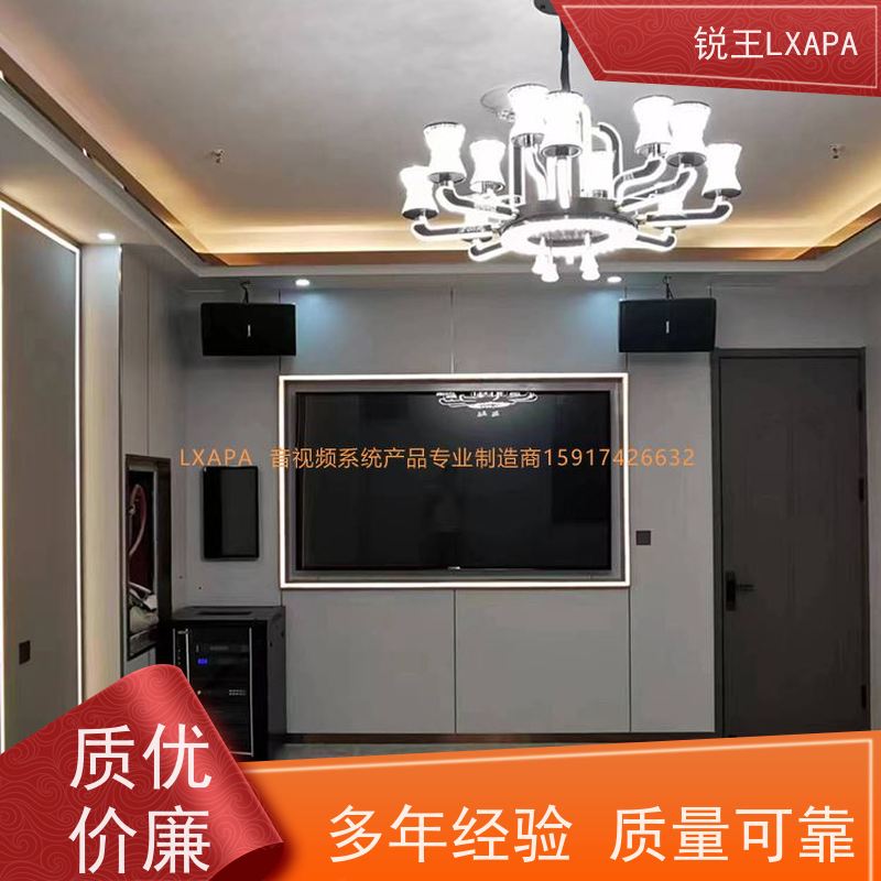 锐王LXAPA 晚会音响设备 音柱 公园扩声功放 12寸线阵音箱