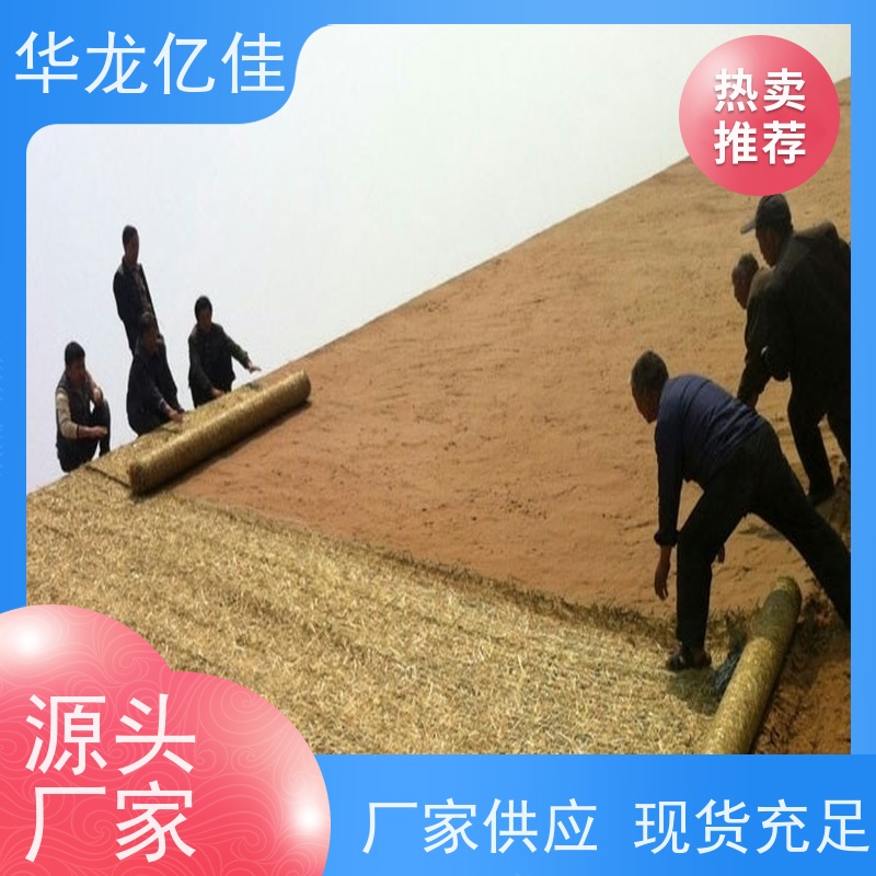 销售 植物纤维毯 河道护坡绿化植草毯 施工简单
