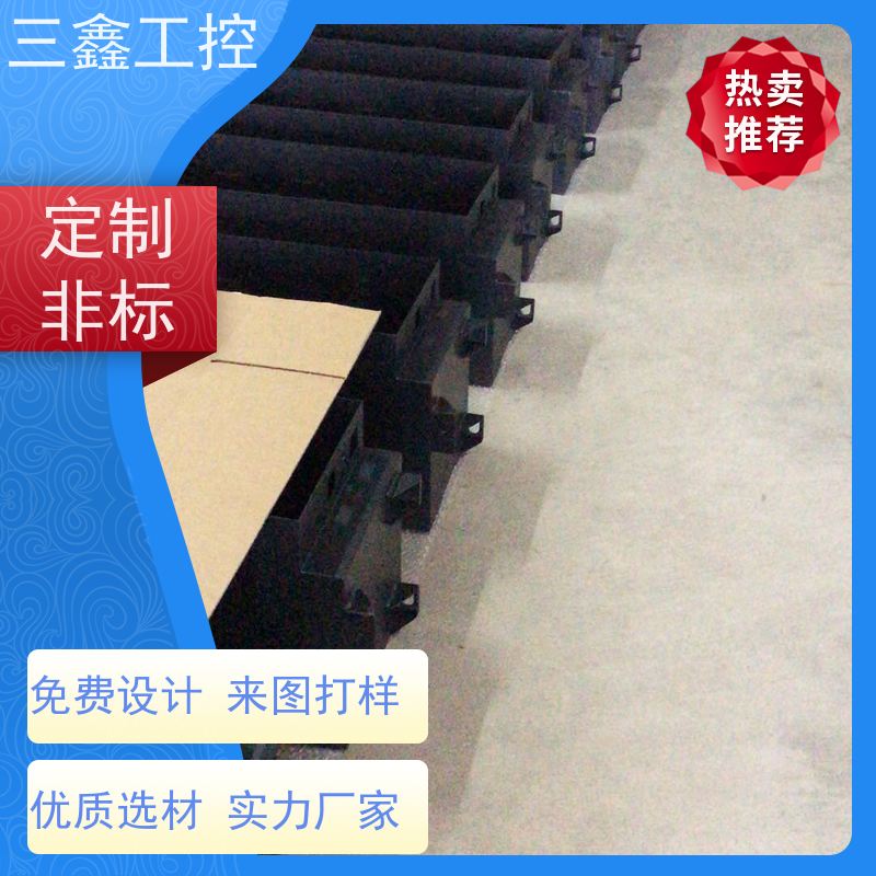 厂家供应1UDVR监控机箱 螺丝机外壳 可按色版订做