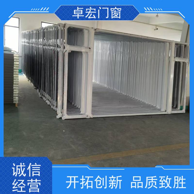 卓宏牌 固定式 不锈钢耐火窗 隔热隔音降噪 接工程活