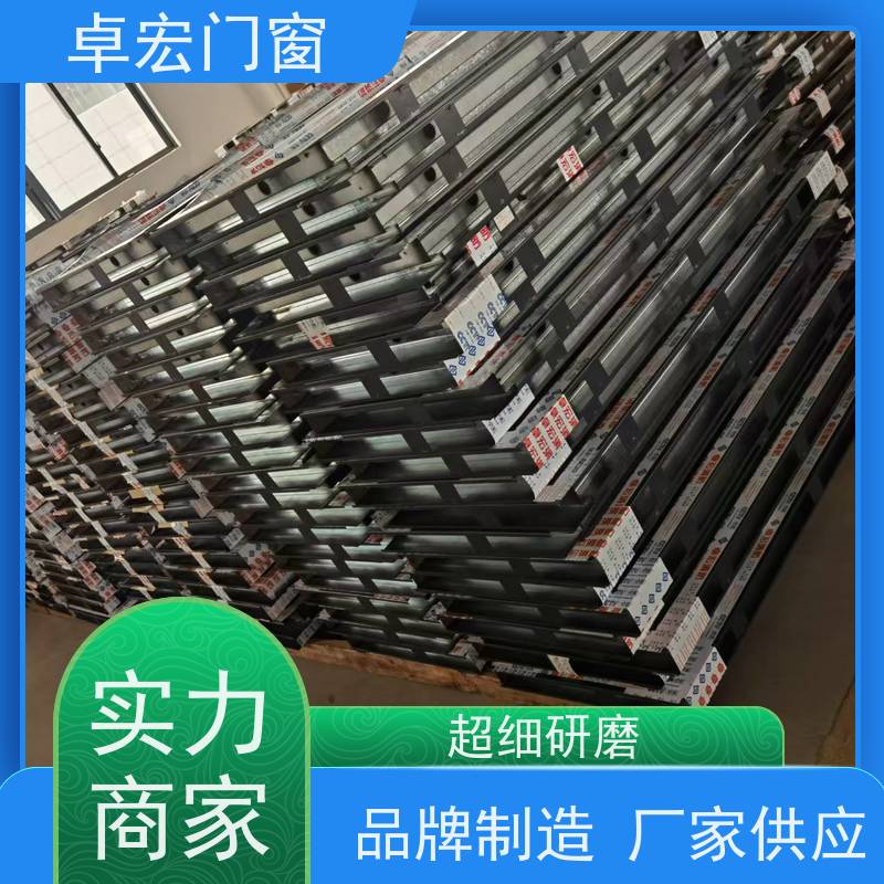 卓宏门窗 固定式 钢质防火窗 隔热隔音降噪 全国发货