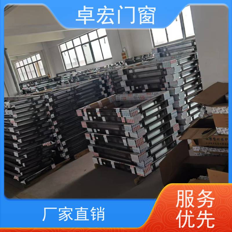 卓宏门窗 固定式 防火窗 静电喷涂隔热型 使用寿命长