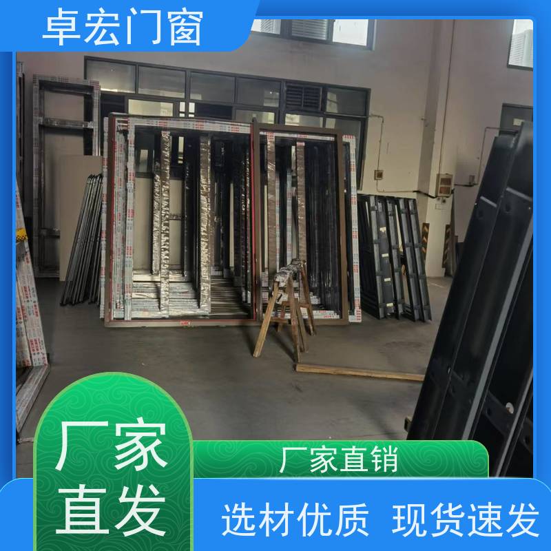 卓宏牌 开启式 不锈钢耐火窗 加厚门板 支持定制