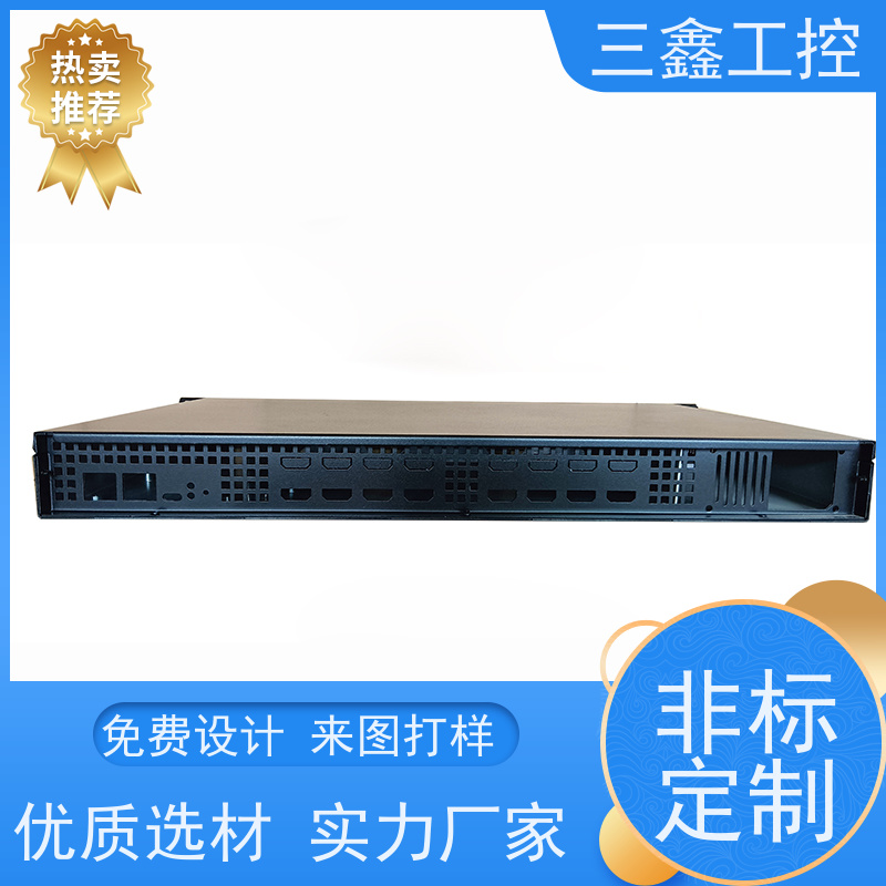 非标定制1U-4U锂电池机箱 螺丝机外罩 表面阳极氧化 烤漆 