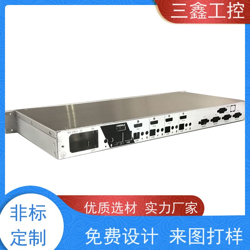 非标定制1U-4U热插拔机箱 螺丝机外壳 可按色版订做