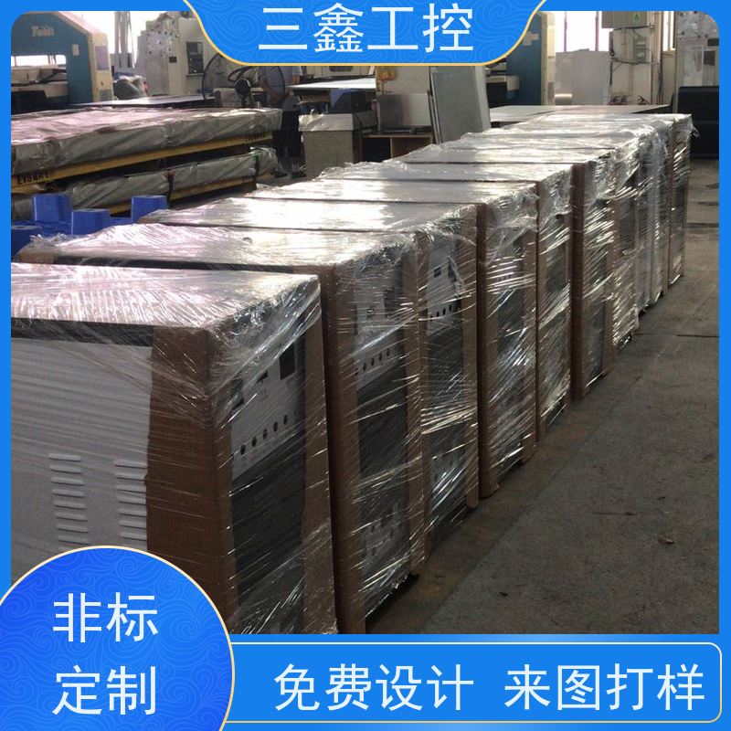 深 圳三鑫1U2U3U4U便捷式机箱 钣金外壳加工 多硬盘位 TY-4UX喷塑工艺