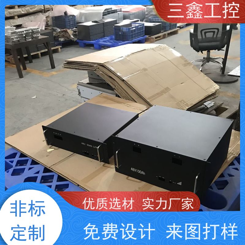 深 圳三鑫上架式电力通讯工业机箱 室外机柜 可按色版订做