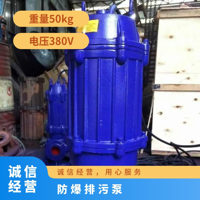 200WQB250-3545 防爆 潜水排污泵 10m~60m 不阻塞 电动