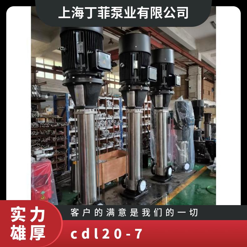 CDL207 不锈钢多级离心泵 10-300m3/h 常温 其他 铸铁 丁菲泵业