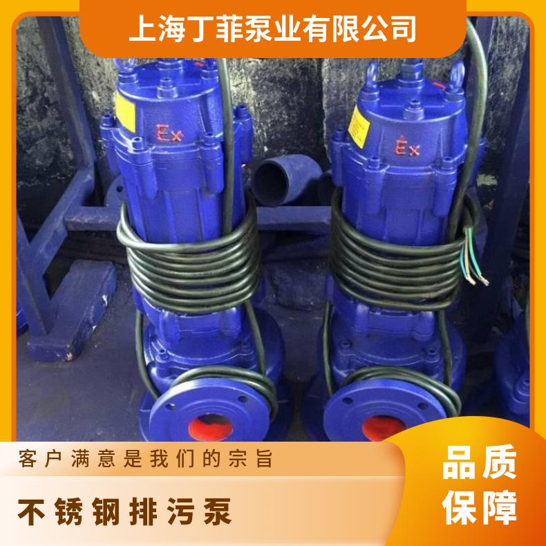 50QWP20-70.75 不锈钢潜水排污泵 电动 不阻塞 10m~60m 边立式