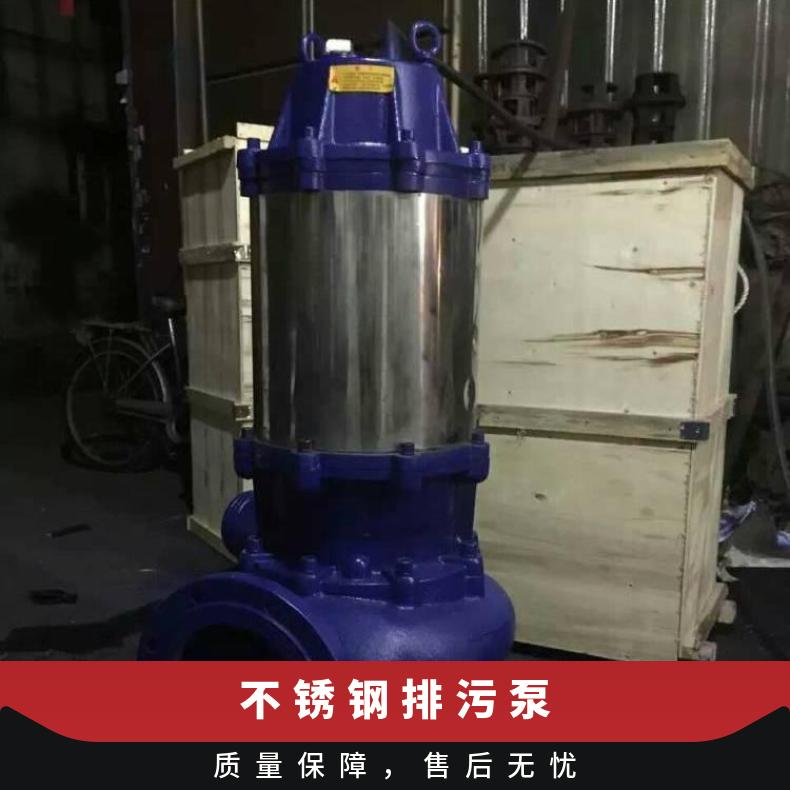 200WQB400-2045 不锈钢潜水排污泵 不阻塞 10m~60m 边立式 电动