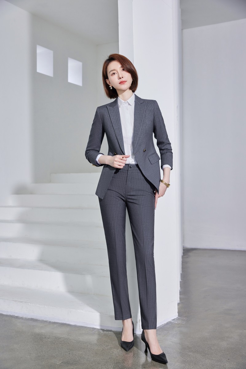 锦丹 顺|德 高端团体西装定制 酒店前台工作服 3D立体裁剪
