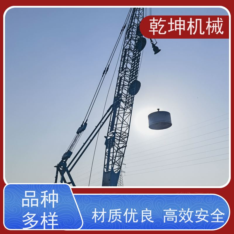 乾坤机械 强夯 机租赁施工 设备种类较多 产品齐全 设计先进 结构紧凑