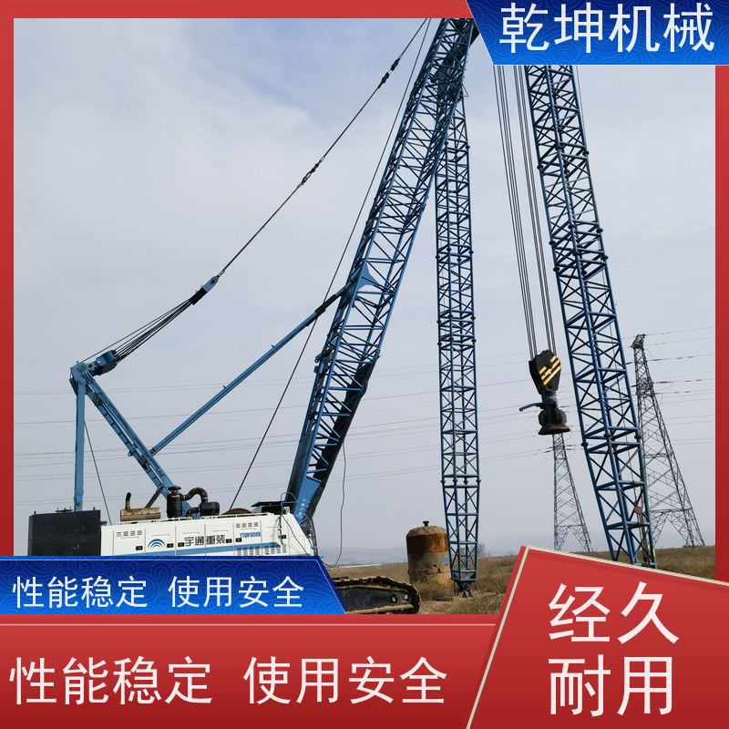 乾坤机械 强夯 机租赁施工 操作简便 适应性强 高频振动 维护便捷