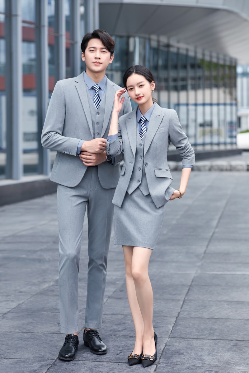 锦丹 禅|城 高端衣服定制 酒店前台工作服 支持打版免费打样