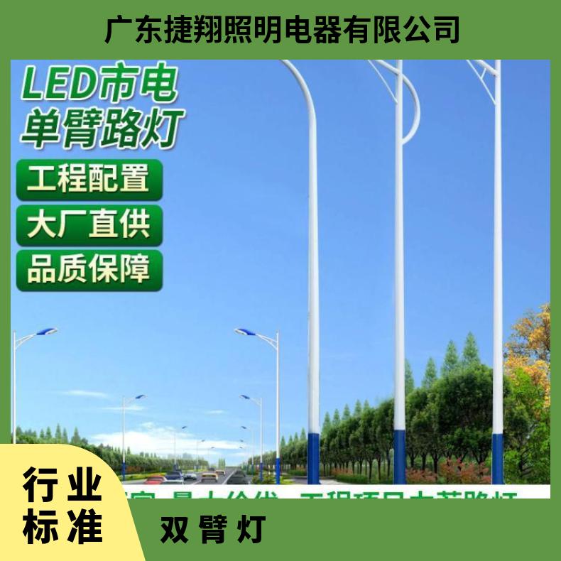 LED工程亮化照明路灯,生产海螺臂/A字臂/自弯臂/杆